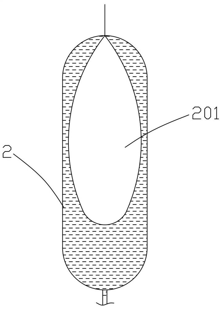 A purely mechanical non-electrically controlled single vacuum toilet system