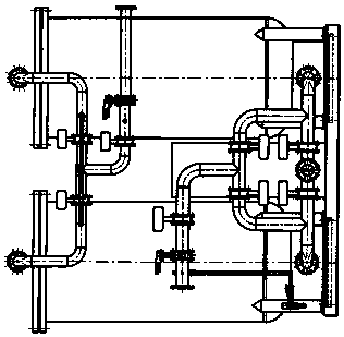 Nitrogen production and adsorption tower with air volume more than 500 cubic meters and method for determining calibers of inlet and exhaust ports of nitrogen production and adsorption tower