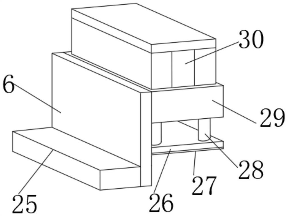 Double-faced adhesive tape tearing station for adhesive tape pasting and film tearing production