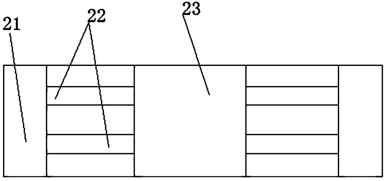 Device and method for one-way vertical laser cutting cracking groove of automobile connecting rod