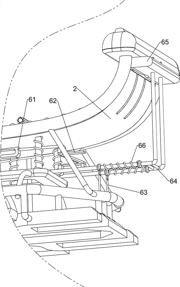 Medical multidirectional abdomen massage device