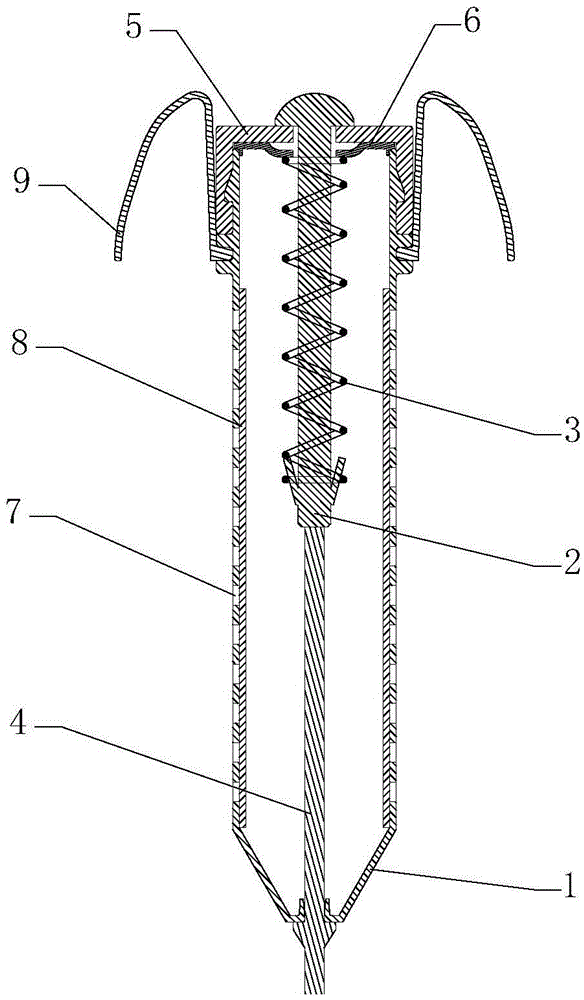 Termite automatic detection and inducing tube