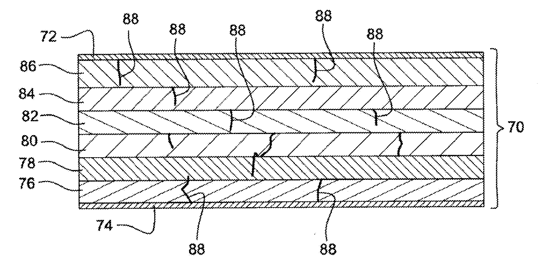 Method for manufacturing a polycrystalline dielectric layer