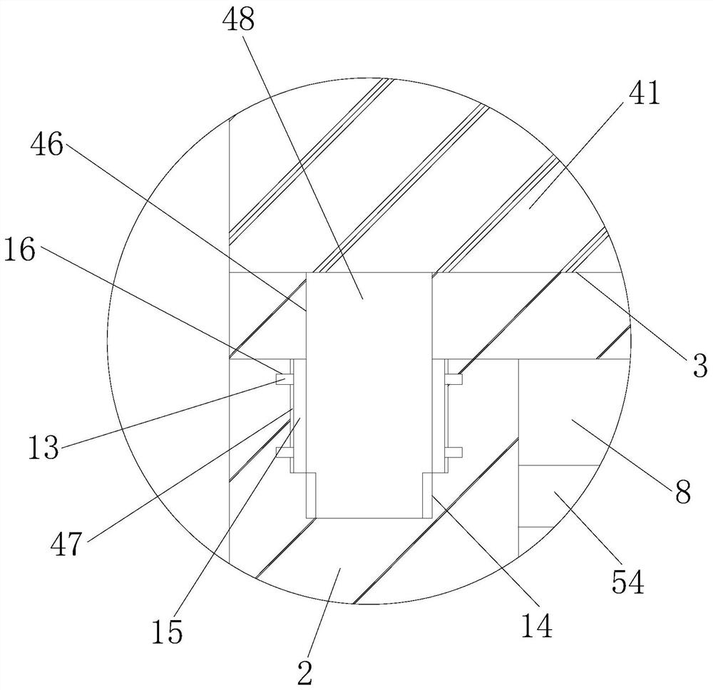 Anti-seismic combined aluminum alloy formwork