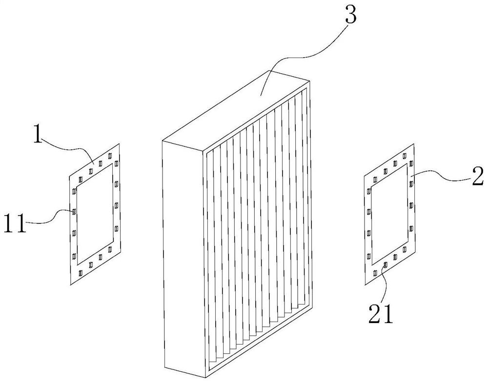 Air filter consumable life detection system and air purification equipment