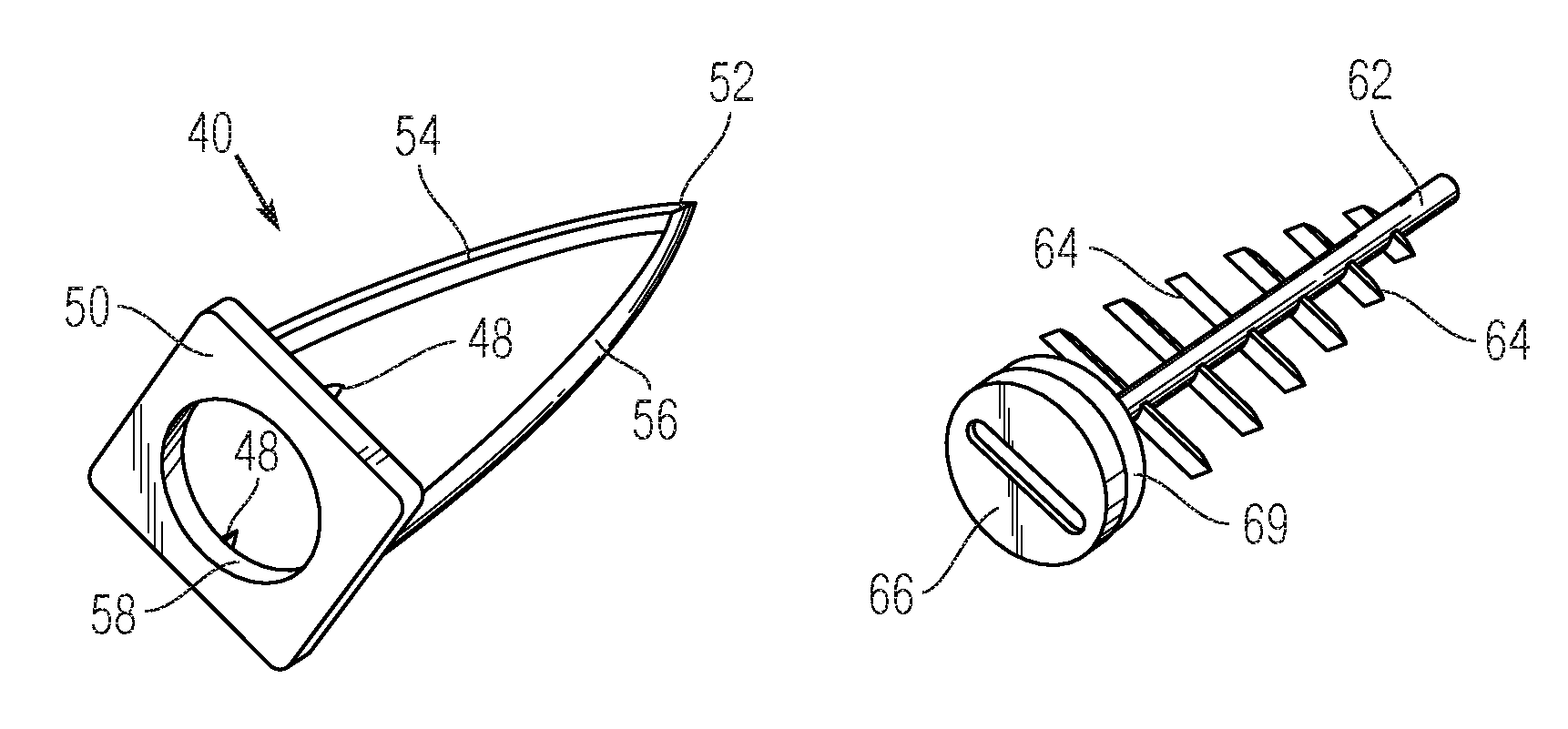 Anchor unit implant