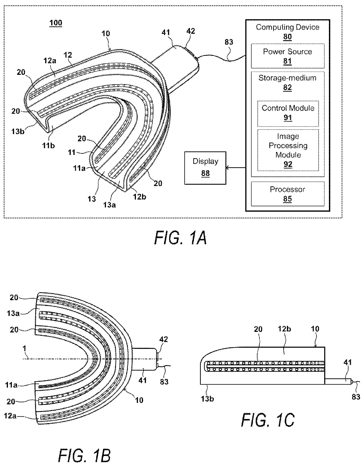 Three-dimensional oral imaging system and method