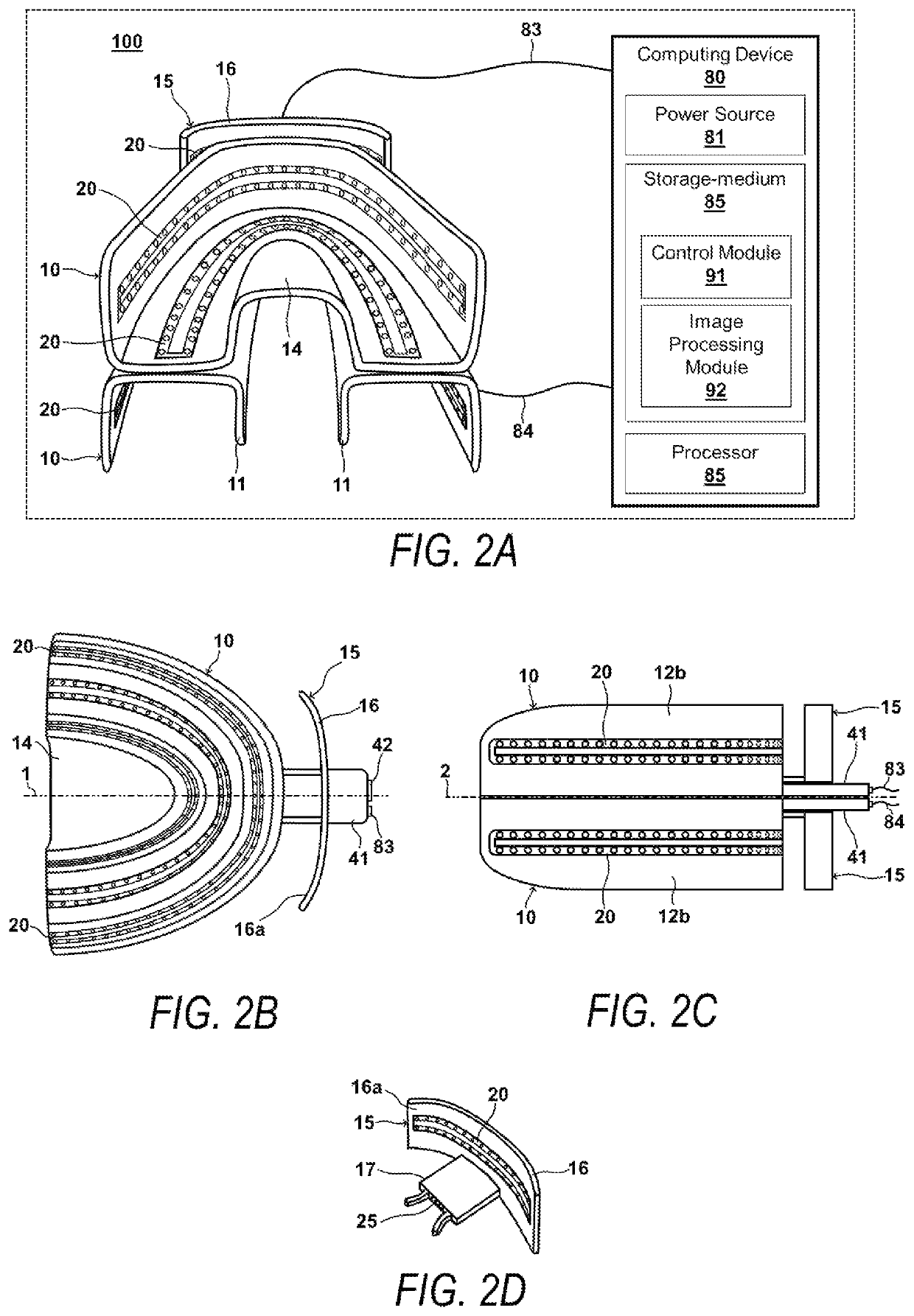 Three-dimensional oral imaging system and method