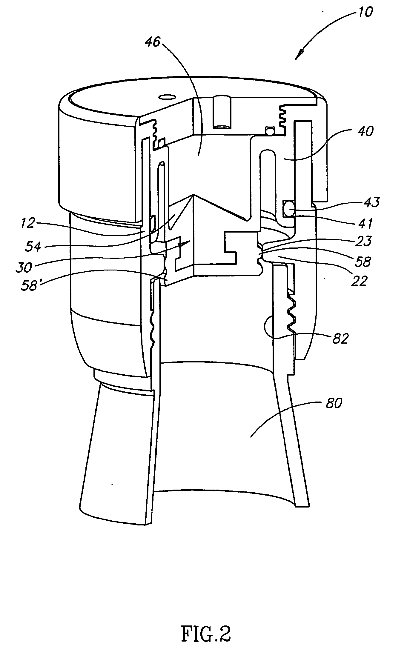 Cartridge unit for a multi-compartment container assembly