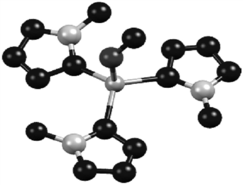 5-aminotetrazole zinc complex, and synthetic method and application thereof