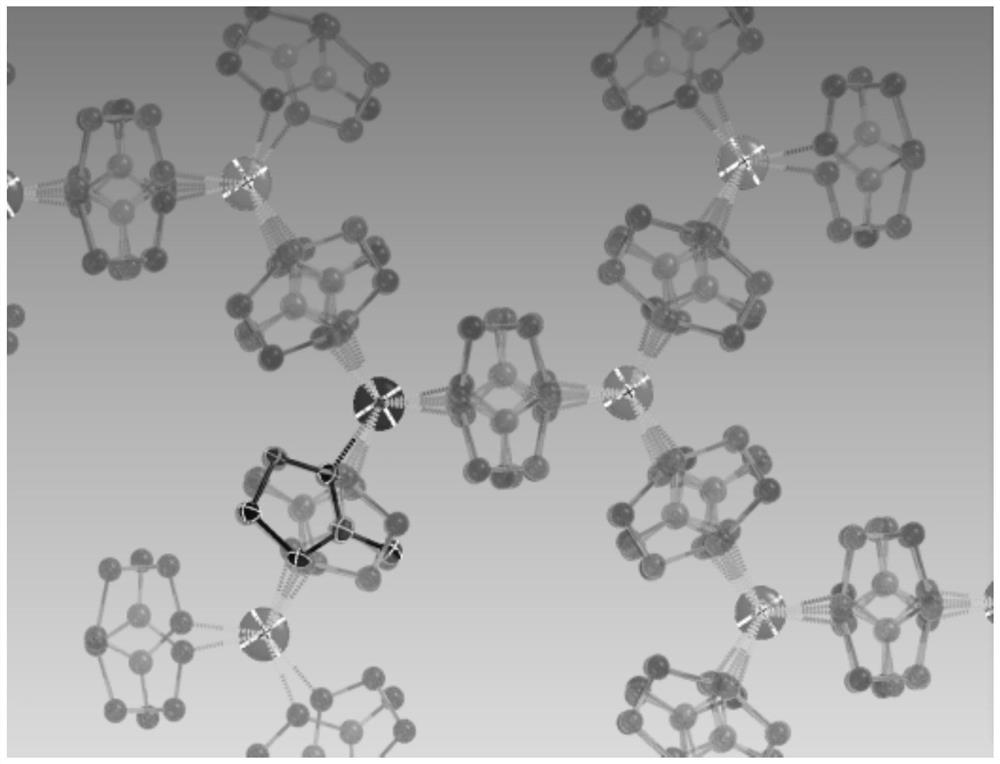 5-aminotetrazole zinc complex, and synthetic method and application thereof