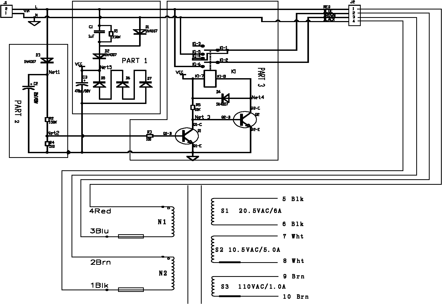 Automatic switching dual-voltage input power supply for massage armchair