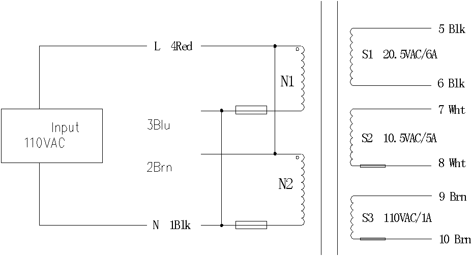 Automatic switching dual-voltage input power supply for massage armchair