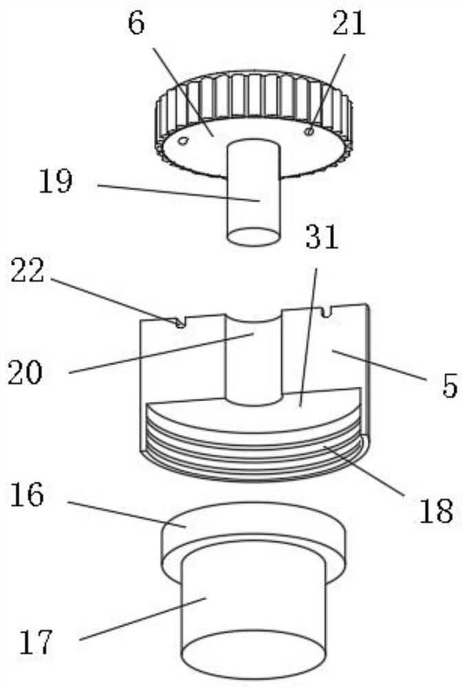 Novel probe device for Doppler blood flowmeter and use method