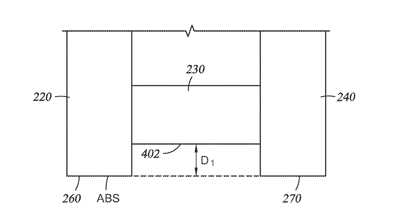 Mamr head with recessed sto