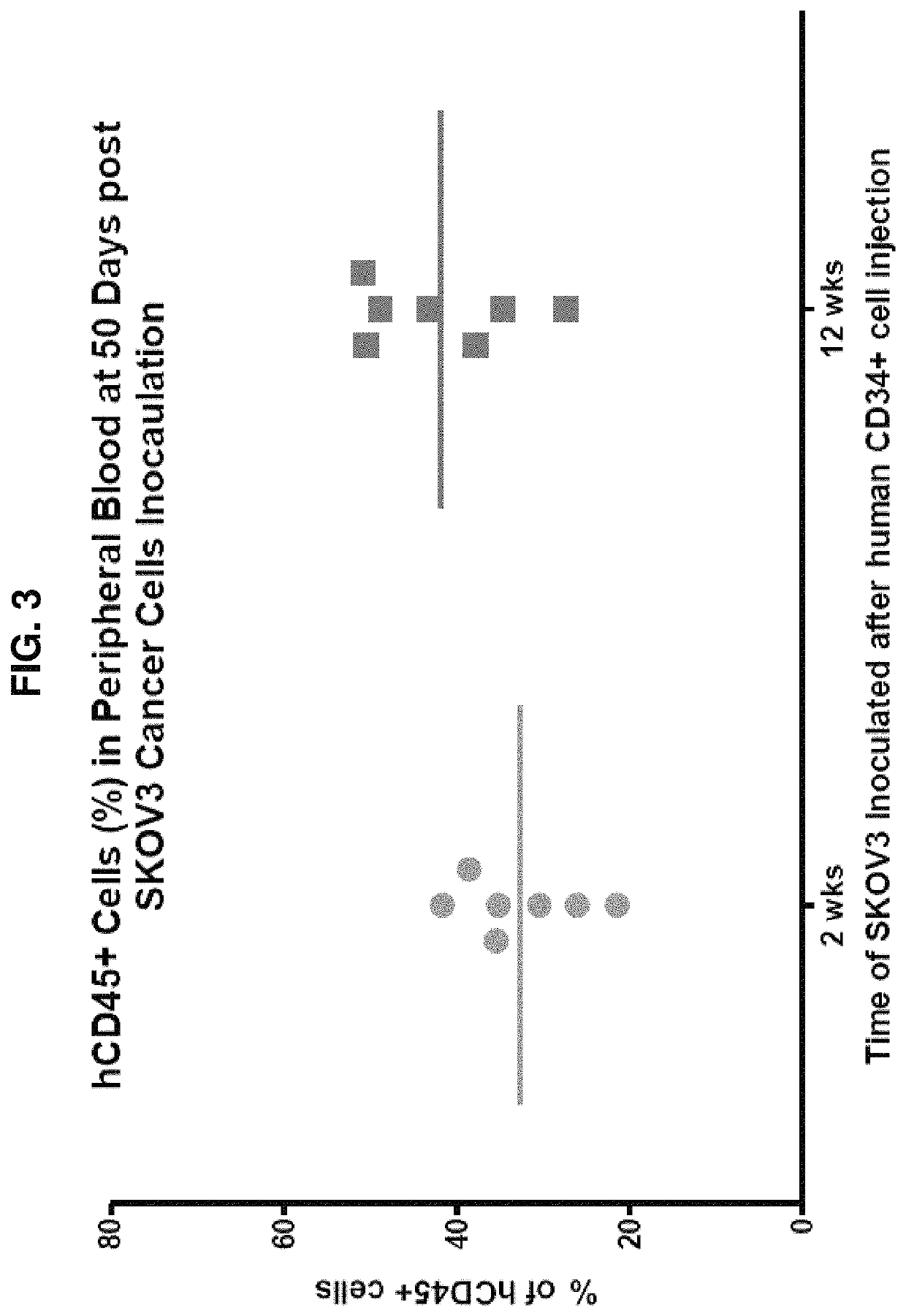 Non-HLA matched humanized NSG mouse model with patient-derived xenograft