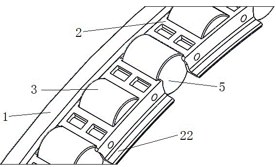 Bearing retaining frame