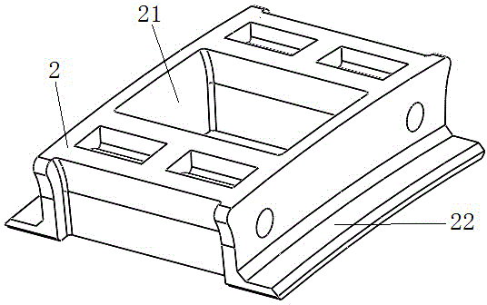 Bearing retaining frame