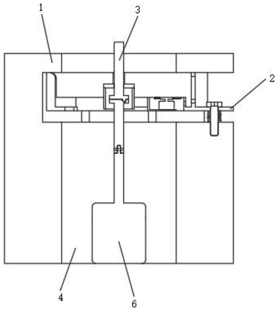 Shaping device of precise continuous cold punching die