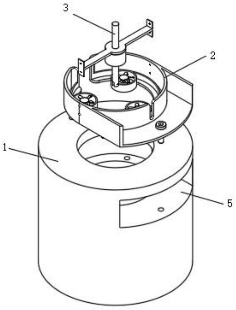 Shaping device of precise continuous cold punching die