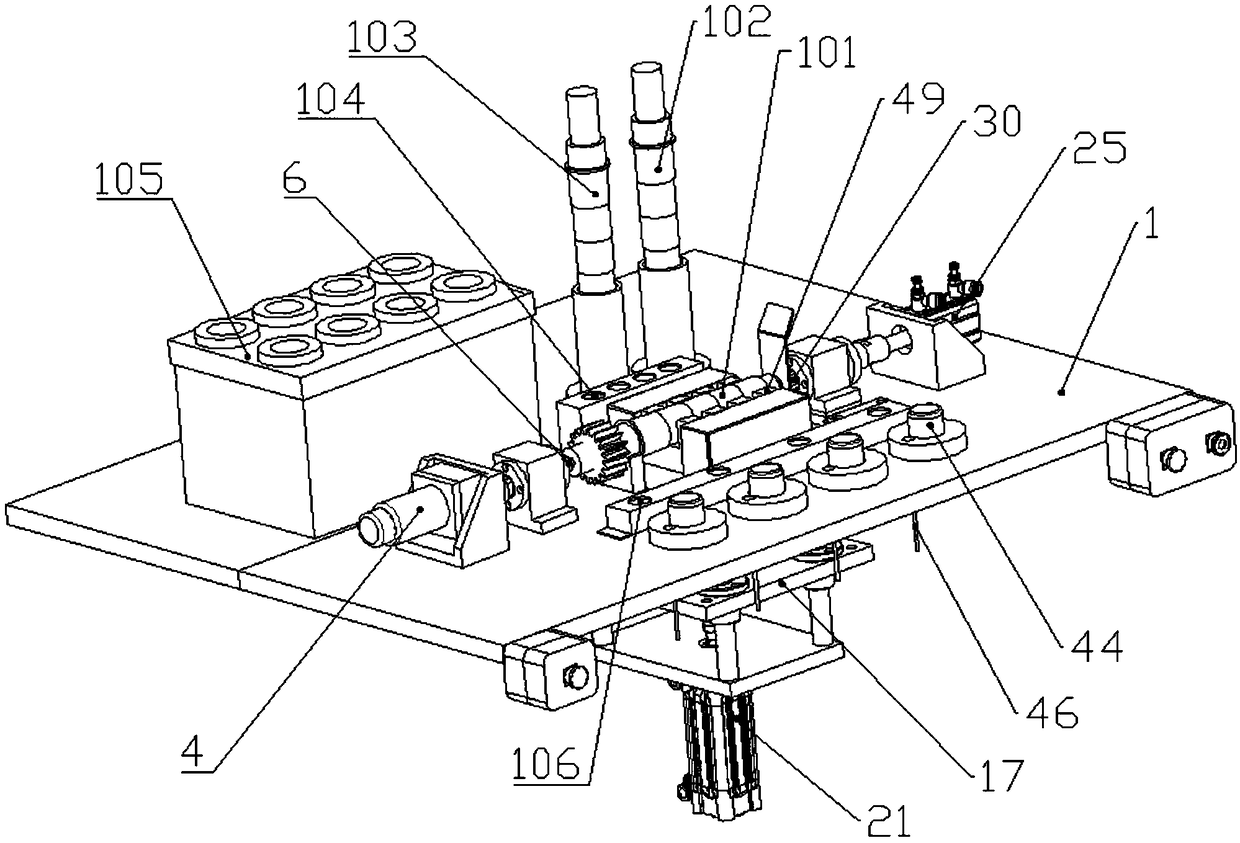 Stepped shaft outer diameter and gear inner hole comprehensive test tool