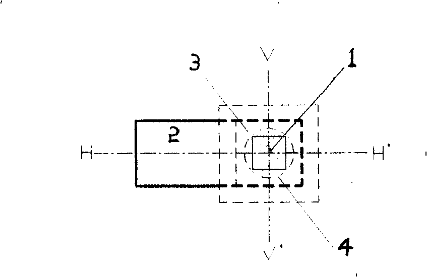 Guide pit type manual pot holing pile reinforing and underpinning method for building foundation and composite supporting pile