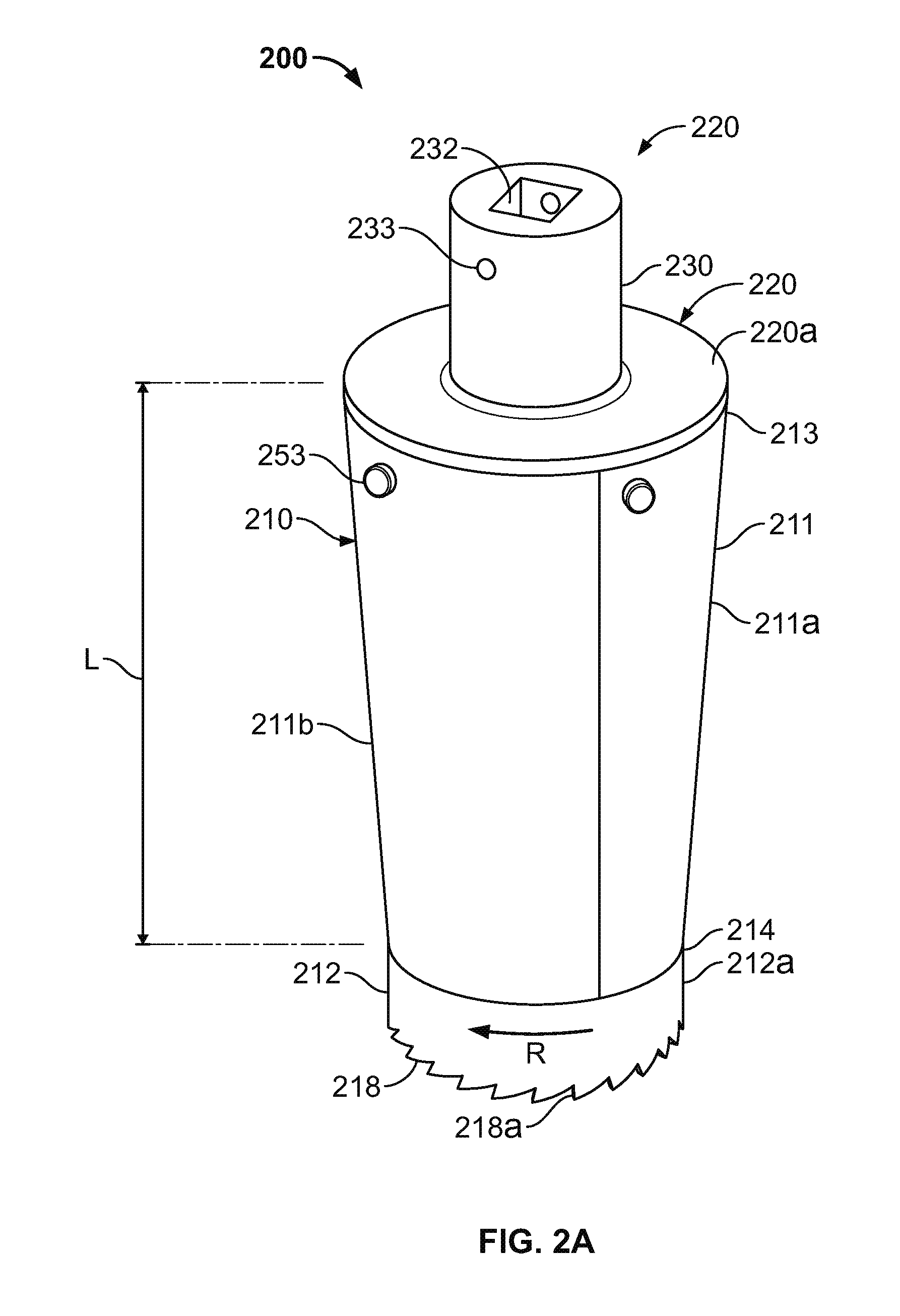 Tree stump removal device