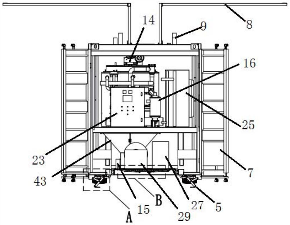 Movable high-temperature snowmaker