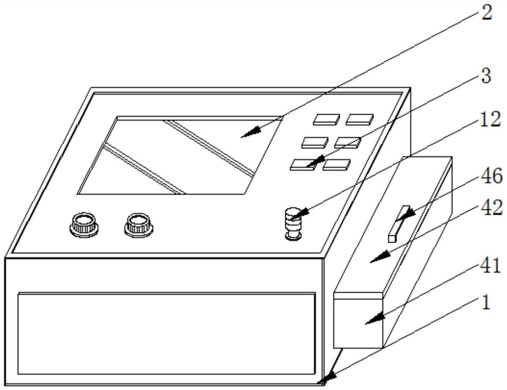 Detection device for diabetic patients and use method thereof