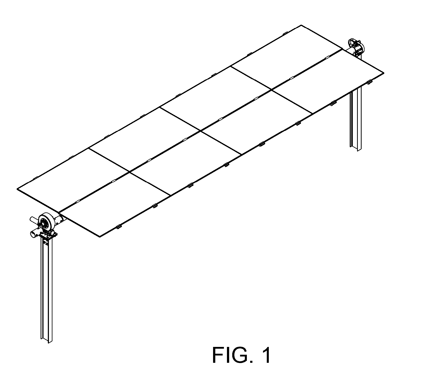 Balanced solar tracker clamp