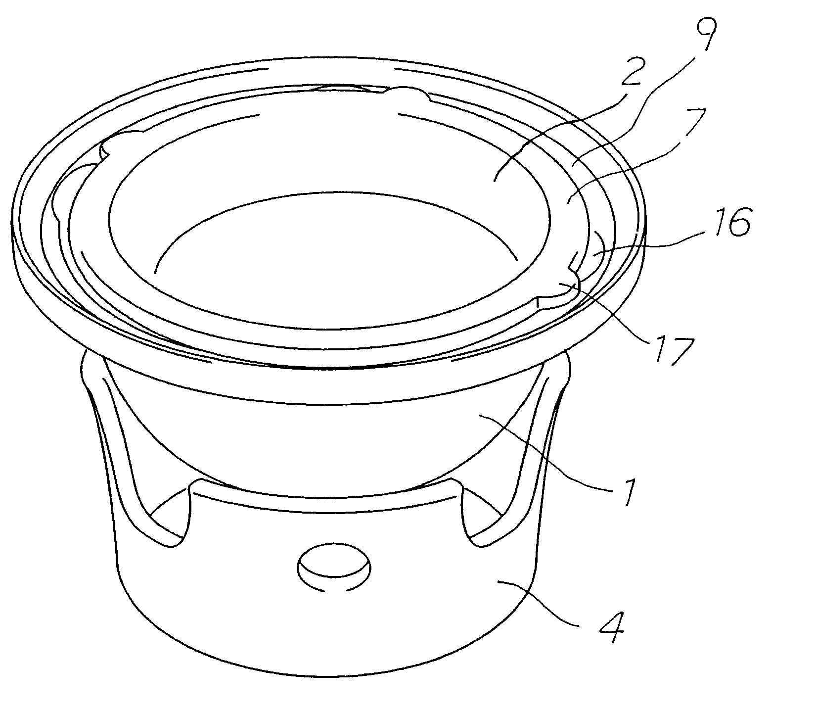 Cooking double boiler