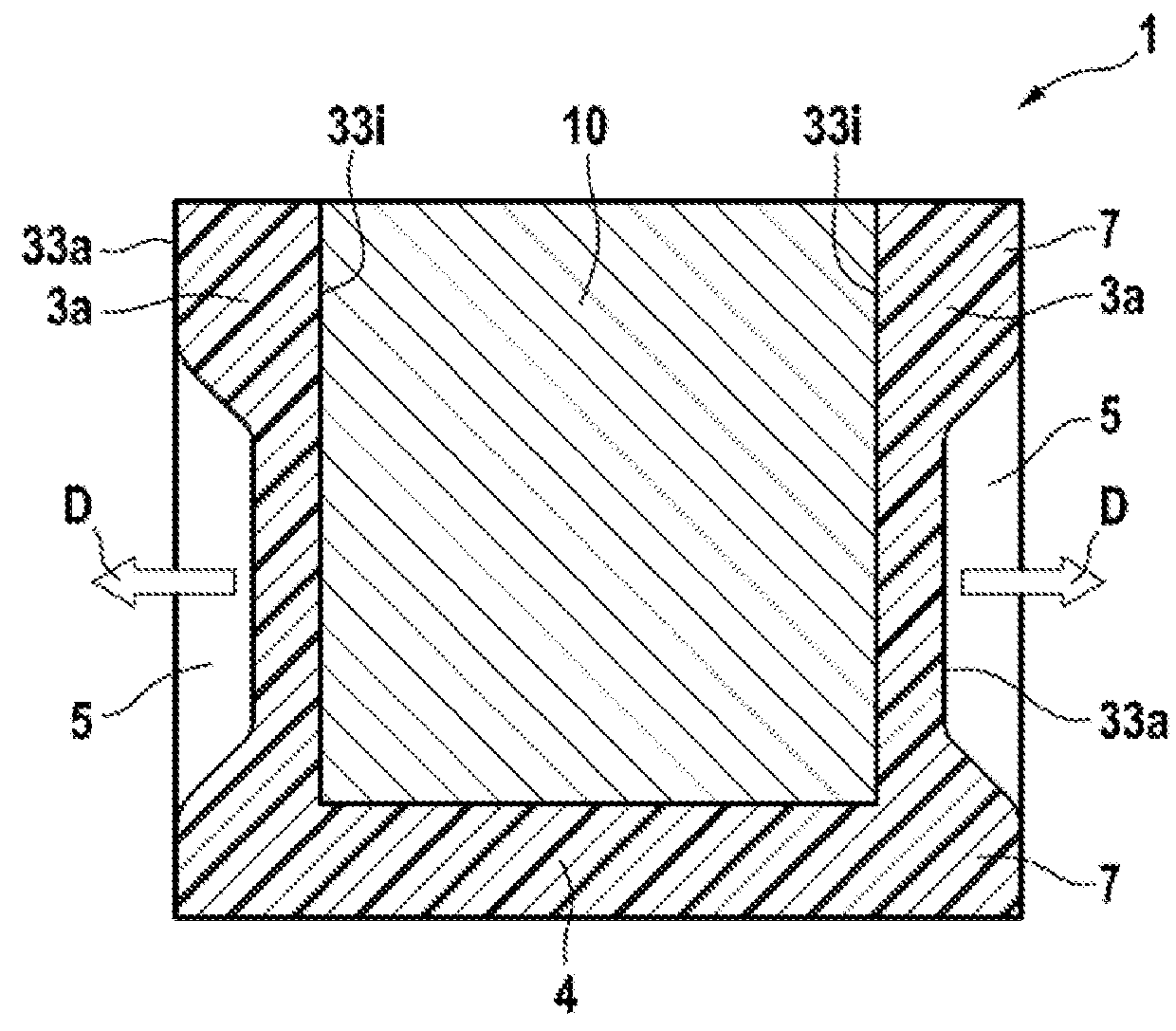 Insulating molding for a battery cell