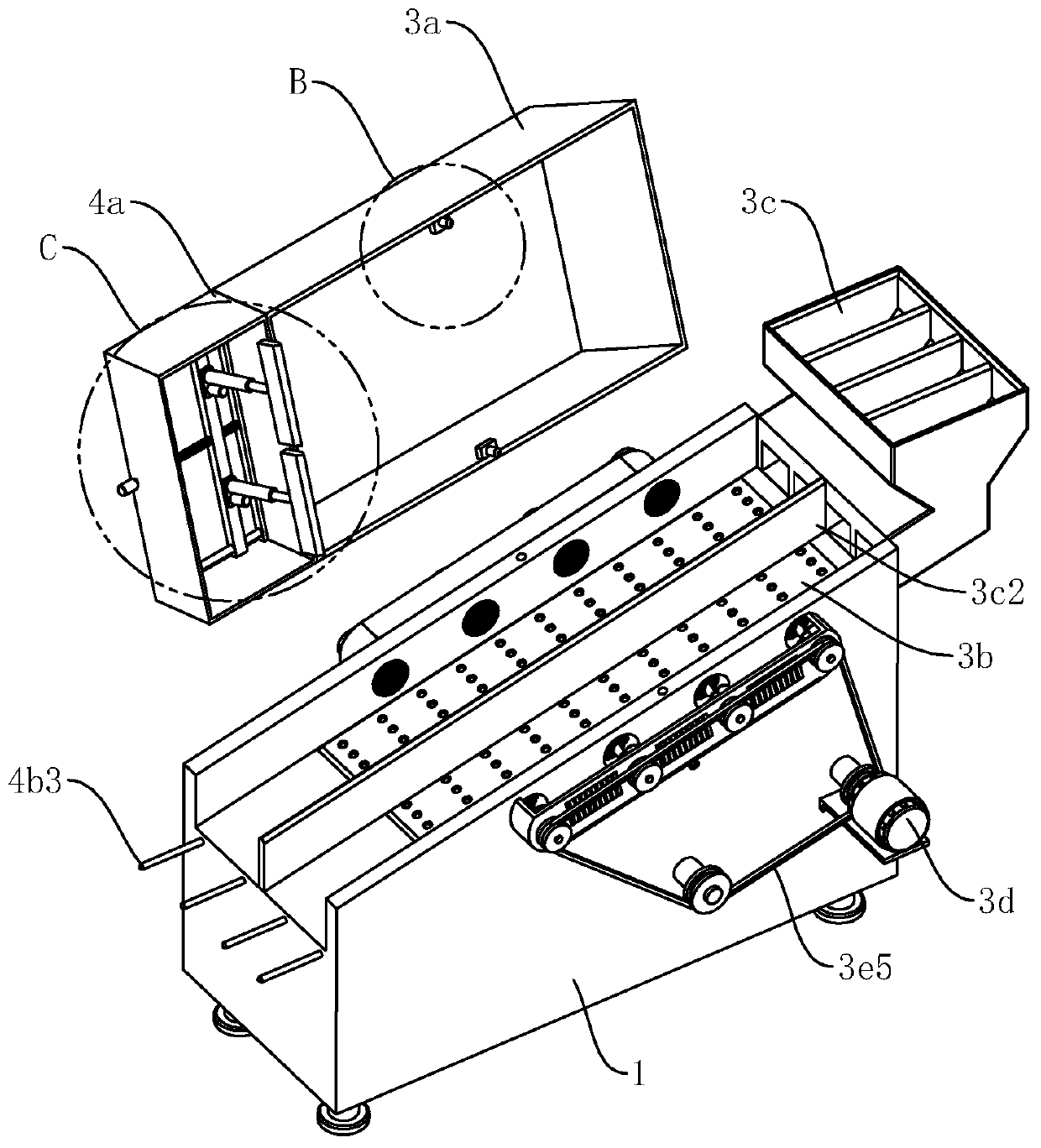 Grain crop light-impurity treatment system