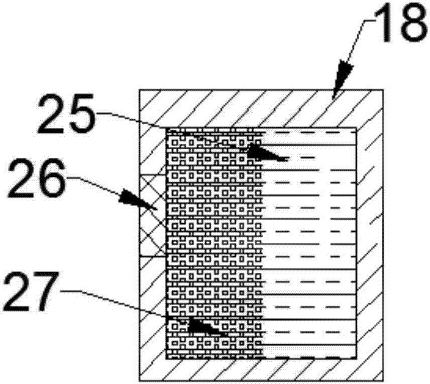 Environment-friendly type waste water and waste gas purifying and recycling device