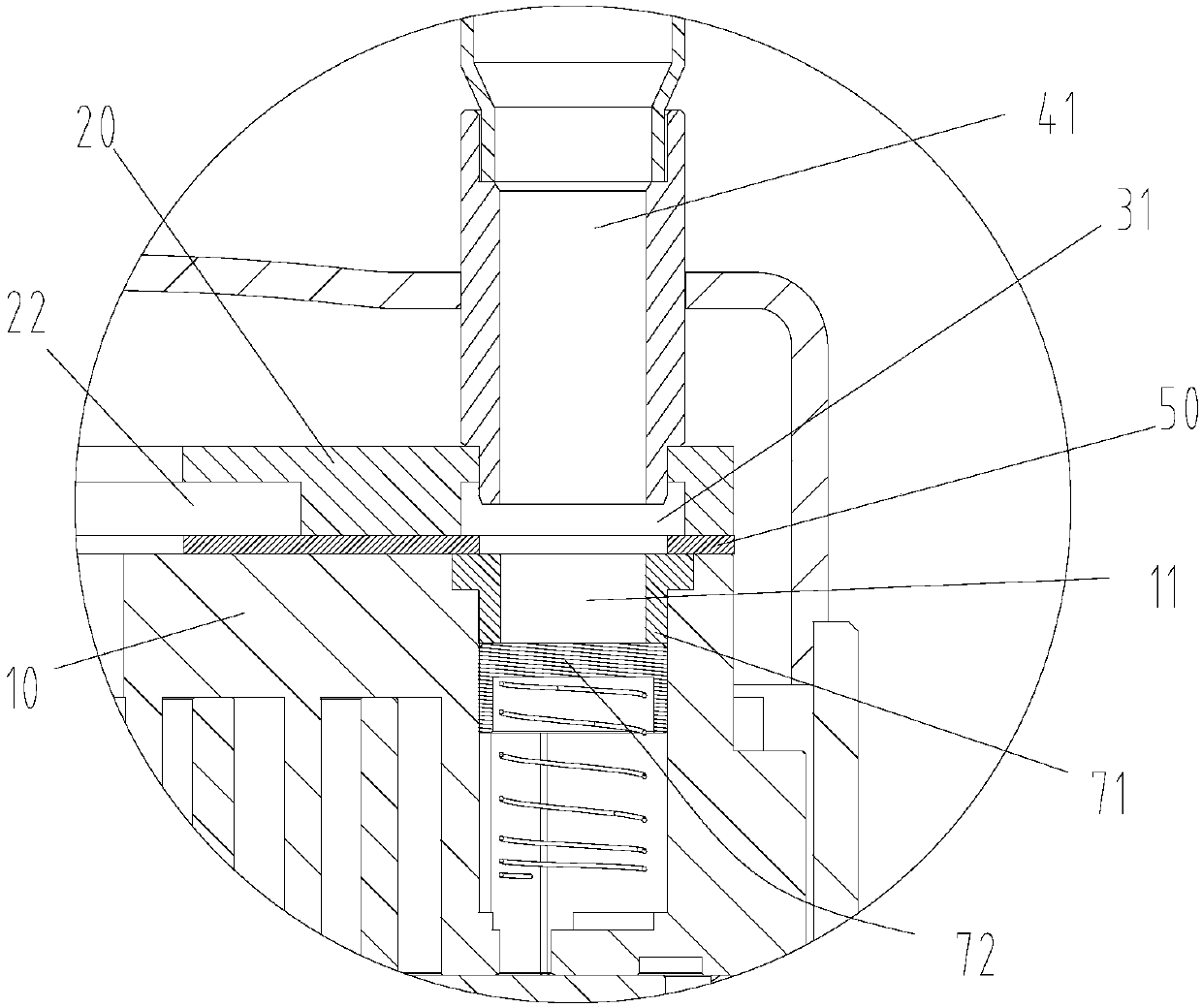 Scroll compressor and air conditioner with same