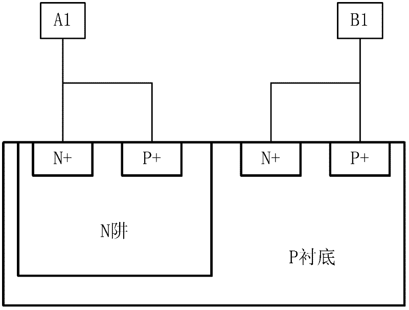 Thyristor with high hold voltage and low triggering voltage ESD (electronstatic discharge) characteristic