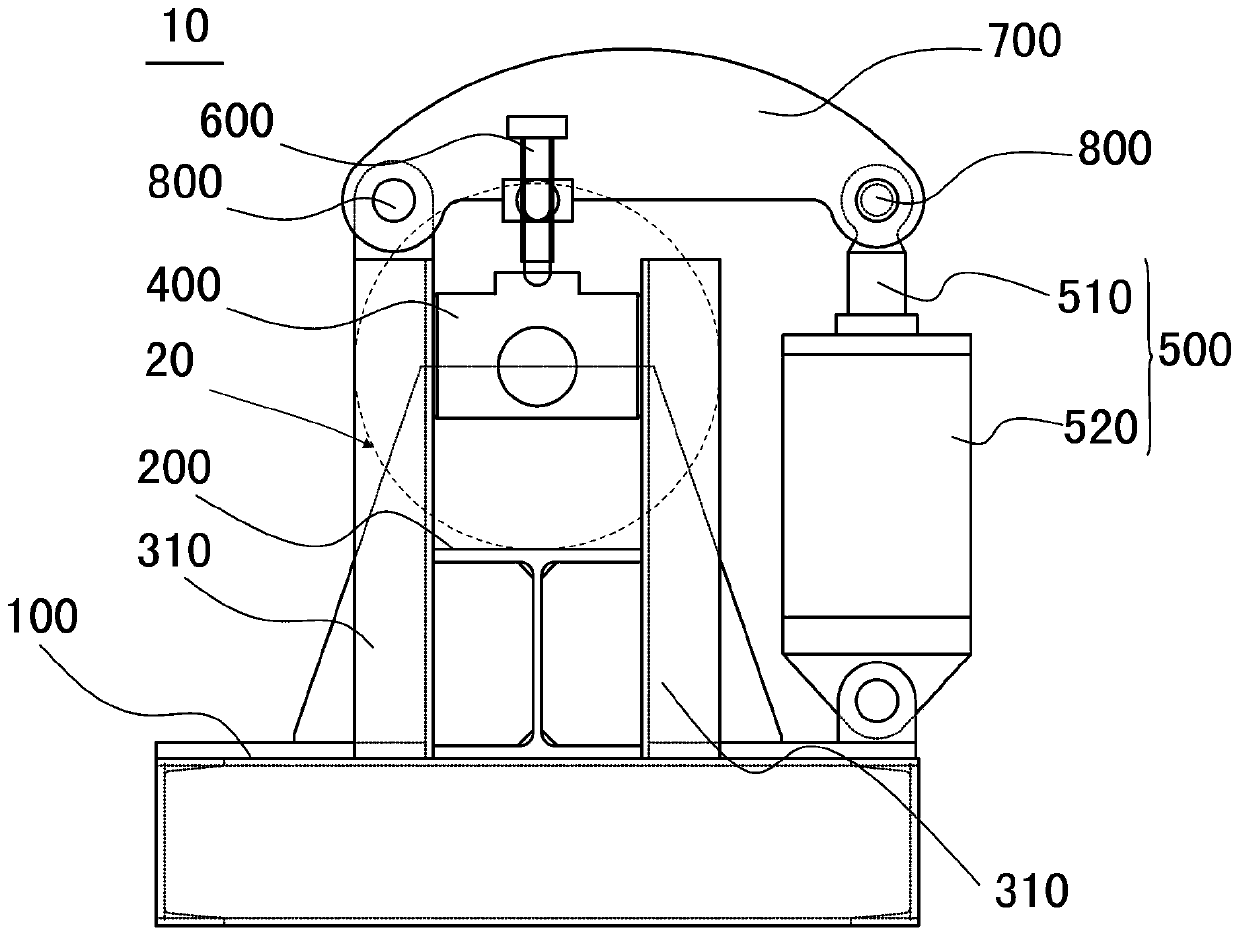 Roller indentation width detection device and method