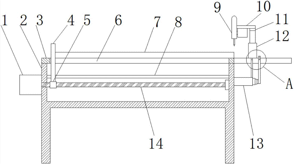 Cutting device for machining