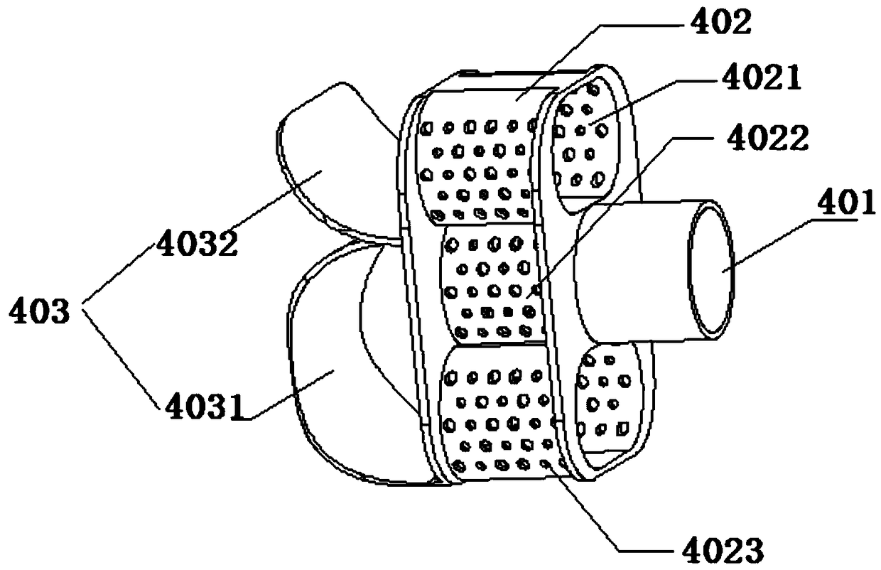 Flow stabilizer used for gas metering and gas meter