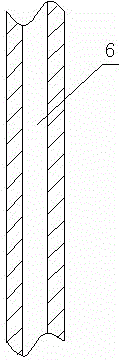 Thermoluminescence shell fabric spliced clothes provided with temperature detecting device and used for patients