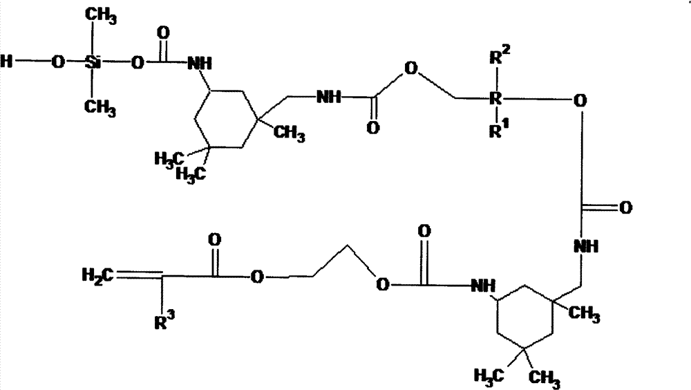 Ultraviolet (UV)-moisture double-curing liquid optical transparent adhesive and preparation method thereof