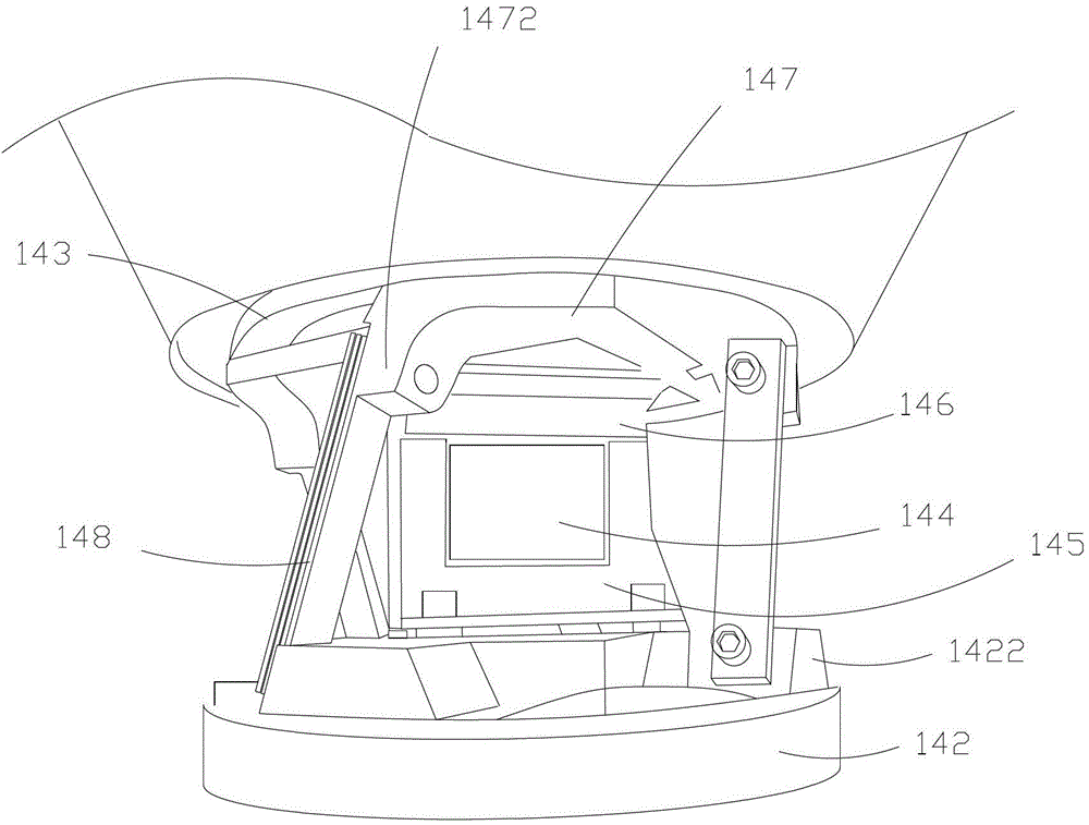 Automatic code printing device of flat rectifier bridge