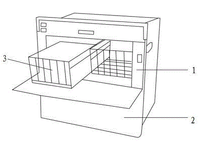 Intelligent tableware disinfection cabinet