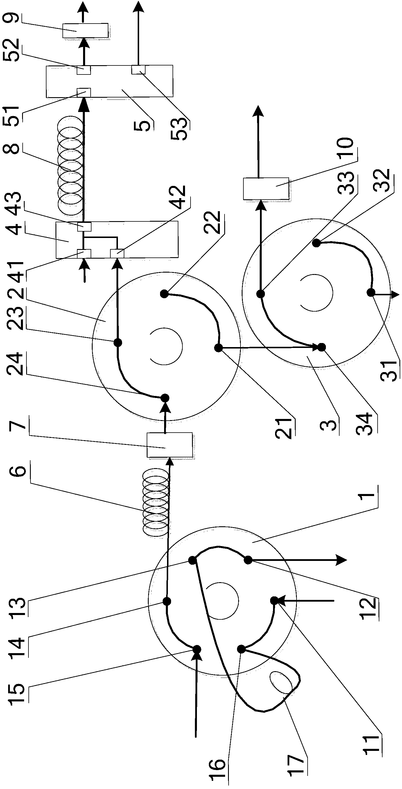 Gas chromatography device for detecting sulfuryl fluoride in sulfur hexafluoride decomposition product