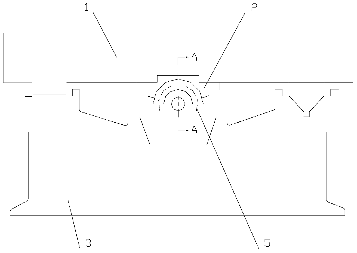 Repairing method suitable for worm and gear pair of heavy machine tool