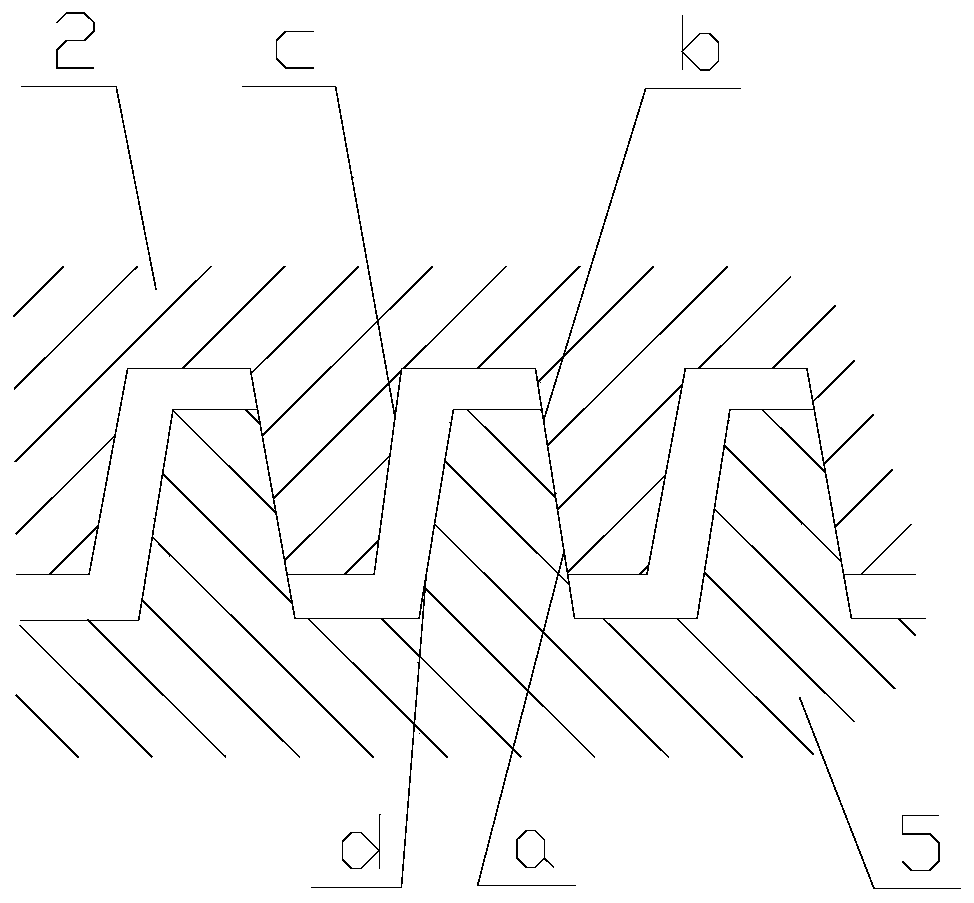 Repairing method suitable for worm and gear pair of heavy machine tool