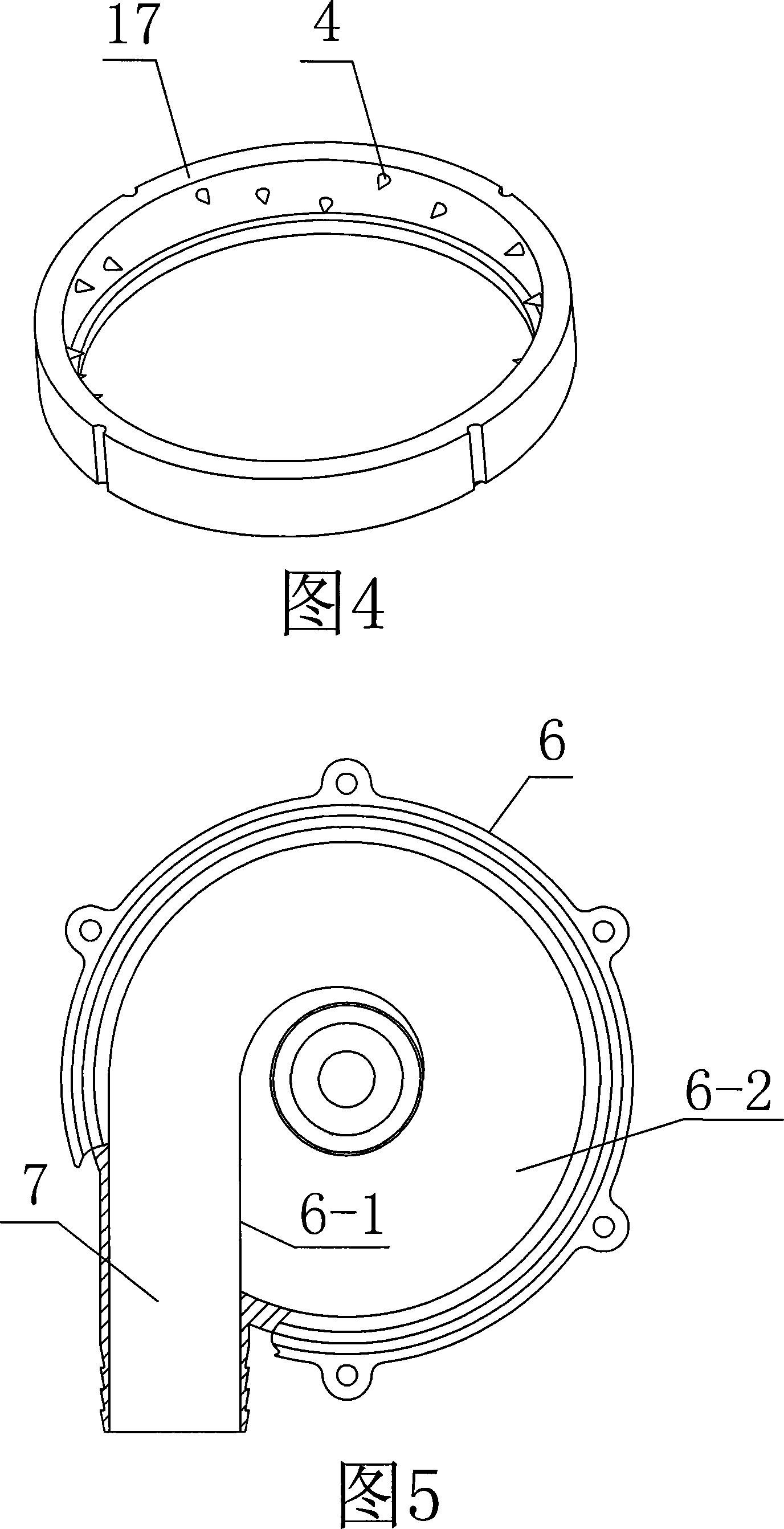 Ceramic closet having vacuum shredded paper suction and discharging function