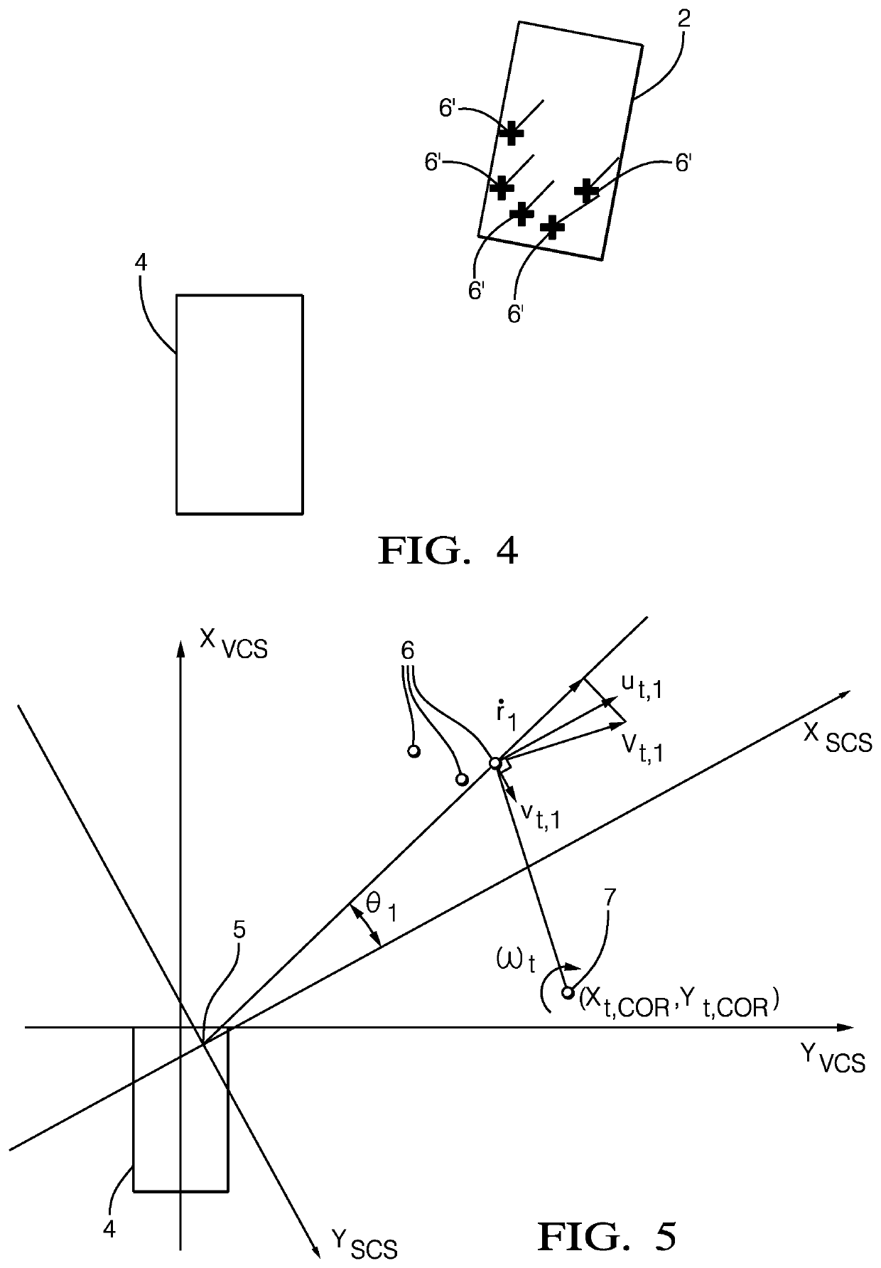 Method of estimating a velocity magnitude of a moving target in a horizontal plane and radar detection system