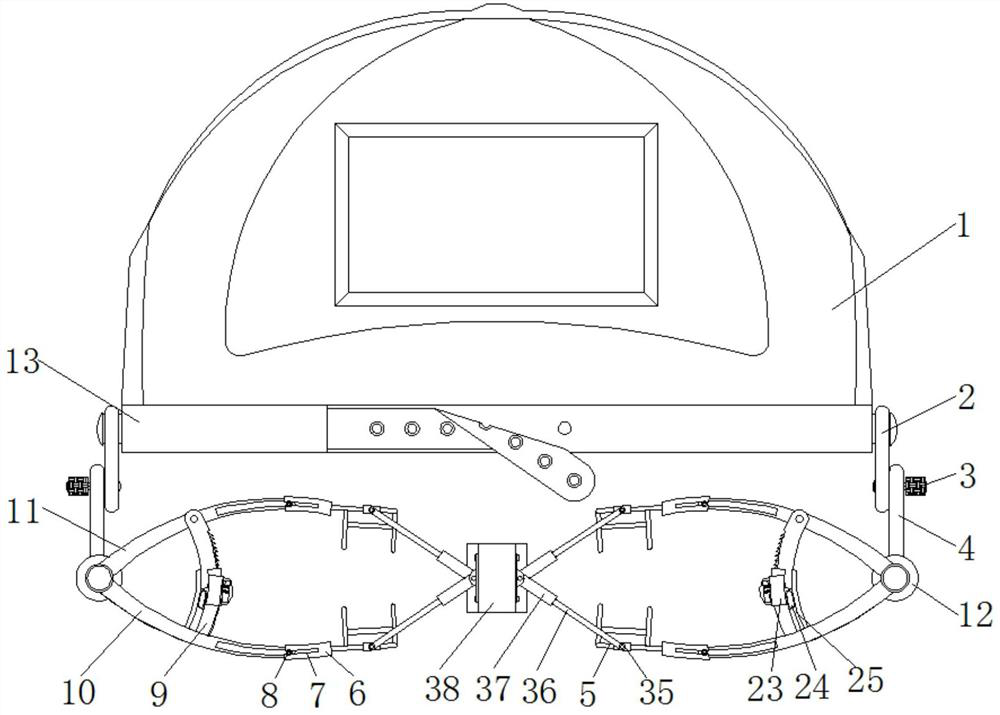 Eye speculum convenient to use for medical ophthalmology department