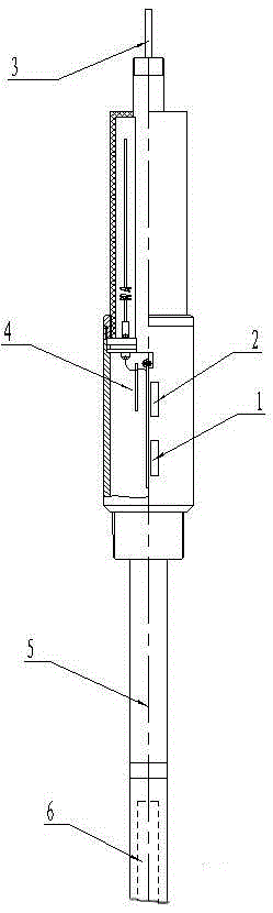 Single well water cut remote metering device and single well water cut data transmission method